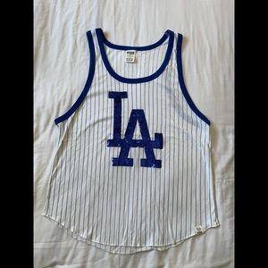 Victorias Secret Pink Dodger Tank Top